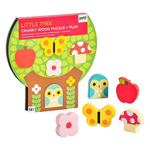 Little Tree Chunky Wood Puzzle + Play