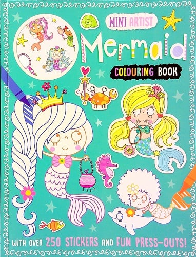 Mermaid Colouring Book (Mini Artist)