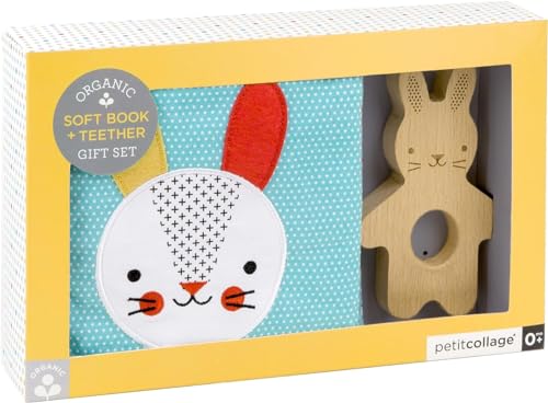Little Bunny Organic Book + Teether