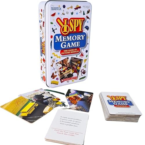 I Spy Memory Game Travel Tin (Briarpatch)
