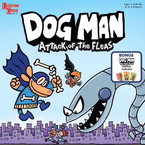 Dog Man Attack of the Fleas Game