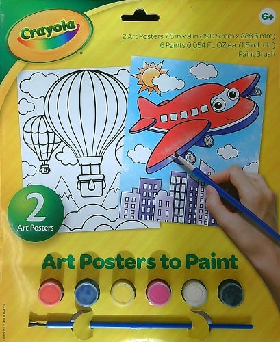 Art Posters to Paint (Crayola)