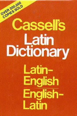 Cassell's Latin Dictionary: Latin-English, English-Latin (Thumb-Indexed)