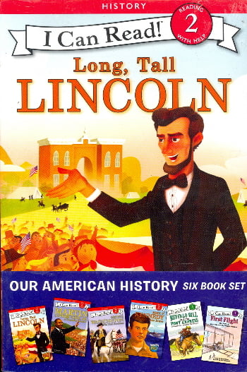 Our American History Six Book Set (I Can Read! Level 2,3 & 4)