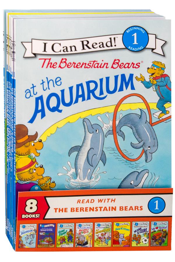 Read With the Berenstain Bears 8 Book Set (I Can Read, Level 1)
