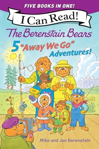 Five "Away We Go" Adventures! (The Berenstain Bears, I Can Read, Level 1)
