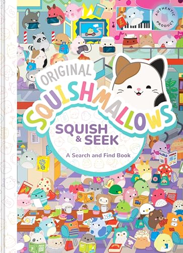 Squishmallows Squish and Seek: A Search and Find Book