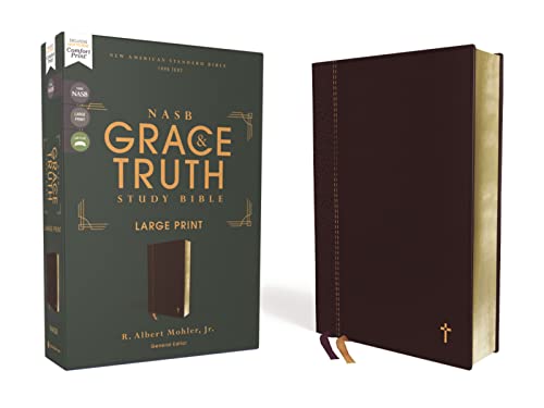 NASB, The Grace and Truth Large Print Study Bible (Maron Leathersoft)