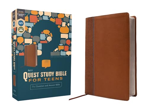 NIV, Quest Study Bible for Teens: The Question and Answer Bible (Brown Leathersoft)