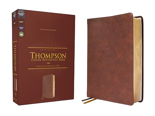 NKJV, Thompson Chain-Reference Bible (Brown Leathersoft)