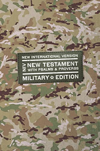 NIV, New Testament with Psalms and Proverbs (Military Edition, Compact)