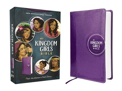 NIV, Kingdom Girls Bible (Purple, Leathersoft)