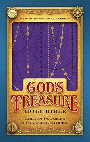 NIV God's Treasure Holy Bible (Amethyst Leathersoft)