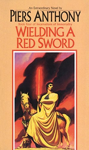 Wielding a Red Sword (Incarnations of Immortality, Bk. 4)