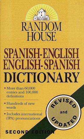 Random House Spanish-English/English-Spanish Dictionary (Revised And Updated 2nd Edition)