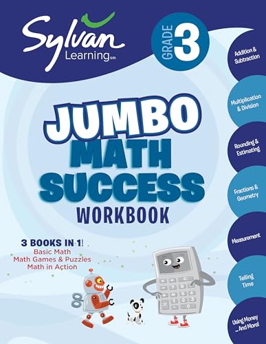 Super Math Success (Sylvan Super Workbooks, 3rd Grade)