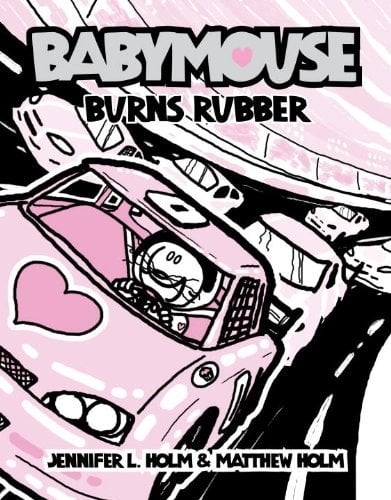 Burns Rubber (Babymouse, Volume 12)