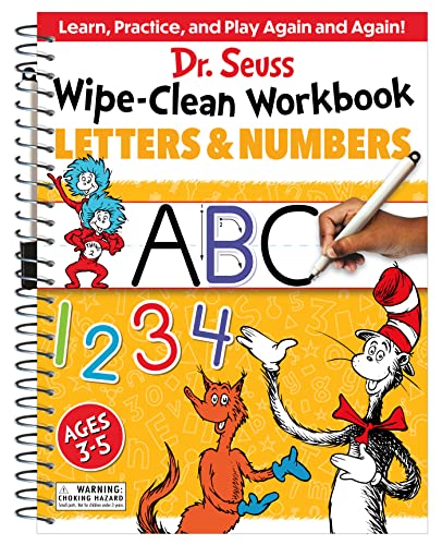 Letters and Numbers (Dr. Seuss Wipe-Clean Workbooks)