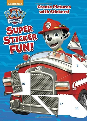 Super Sticker Fun!: Create Pictures with Stickers! (Paw Patrol)