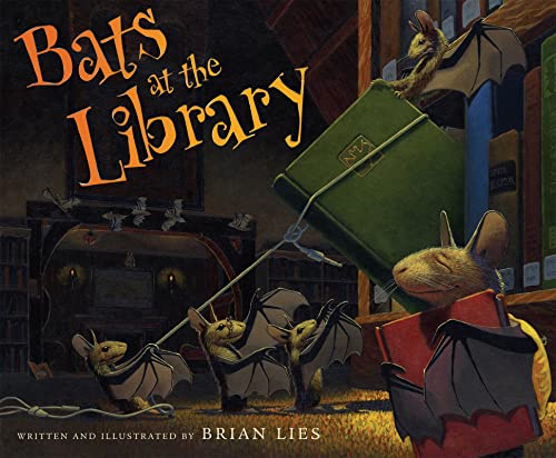 Bats at the Library (Bat Book Series)