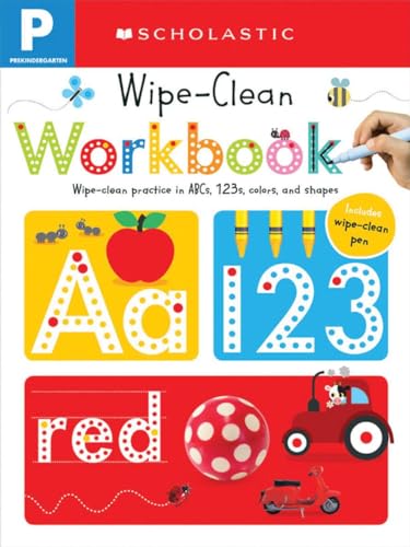 Wipe Clean Workbooks (Scholastic Early Learners, Pre-Kindergarten)