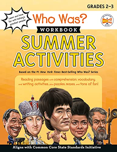 Who Was ? Summer Activities Workbook (Grades 2-3, WhoHQ)