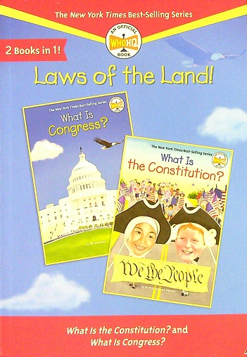 Laws of the Land! 2 Books in 1 (Constitution/Congress, WhoHQ)
