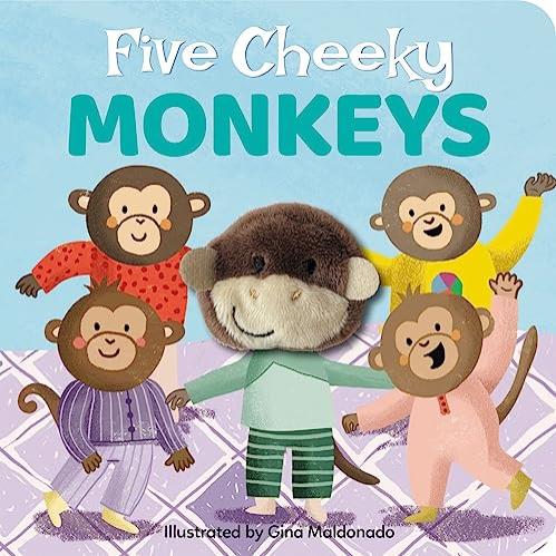 Five Cheeky Monkeys (My Little Finger Puppet)