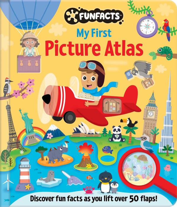 My First Picture Atlas: Discover Fun Facts as You Lift Over 50 Flaps! (FunFacts)