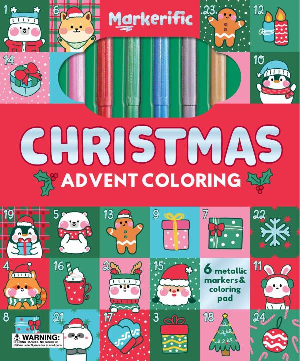 Christmas Advent Coloring (Markerific)