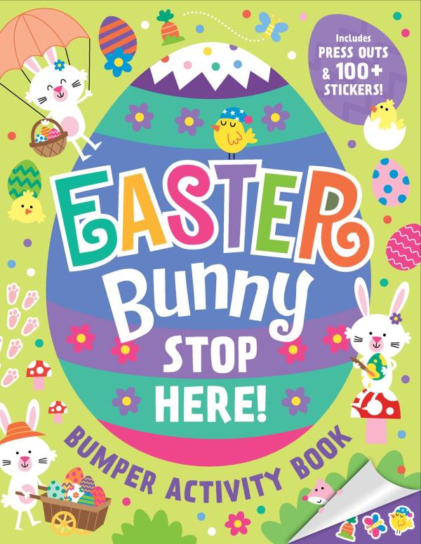 Easter Bunny Stop Here! Bumper Activity Book