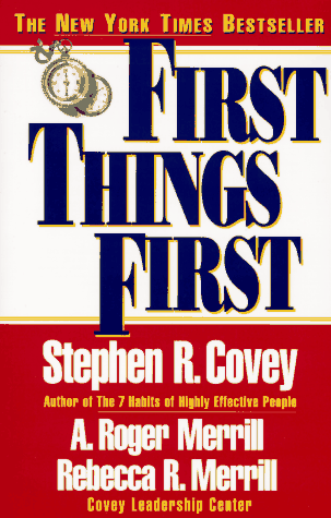 First Things First