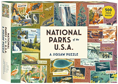National Parks of the U.S.A. 500 Piece Jigsaw Puzzle
