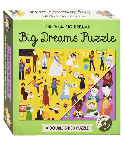 Little People, Big Dreams Double Side Puzzle (2 in 1)