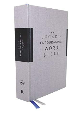 NKJV The Lucado Encouraging Word Bible (5562GY, Gray)