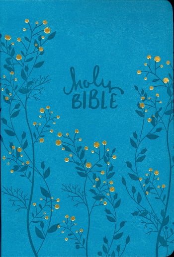 NKJV Giant Print Holy Bible (1683AQSAM, Aqua Leathersoft)