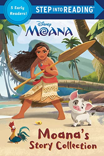 Moana's Story Collection (Disney Moana, Step Into Reading, Step 2 & 3)