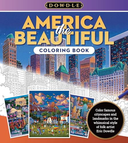 America the Beautiful Coloring Book (Dowdle)