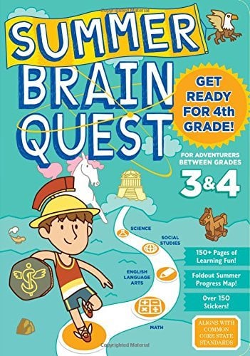 Between Grades 3 & 4 Workbook (Summer Brain Quest)