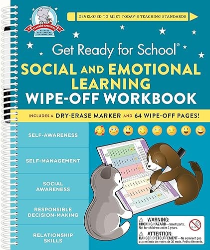 Social and Emotional Learning Wipe-Off Workbook (Get Ready for School)