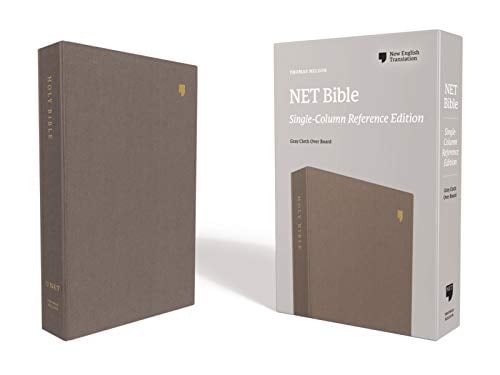 NET Bible, Single-Column Reference (7882GY - Cray Cloth Over Board)