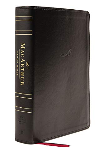 NASB, MacArthur Study Bible (Second Edition, 5793BK - Black, Leathersoft)