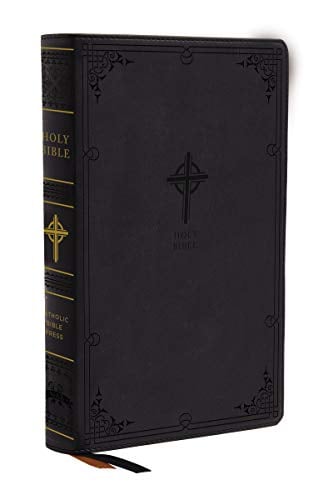 NABRE, Catholic Bible, Large Print Edition (9723BK - Black Leathersoft)