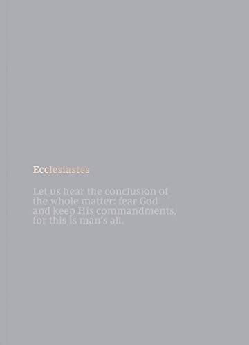 NKJV Bible Journal: Ecclesiastes