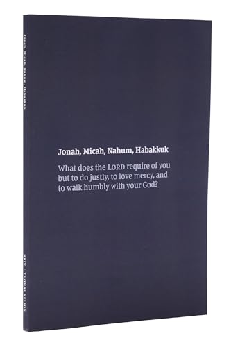 NKJV, Jonah, Micah, Nahum, Habakkuk Bible Journal