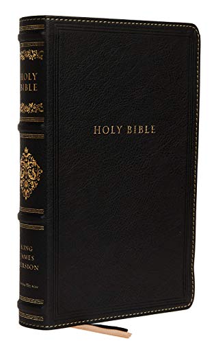 KJV, Personal Size Bible (Thumb-Indexed, Sovereign Collection, 9893BK, Black, Leathersoft)