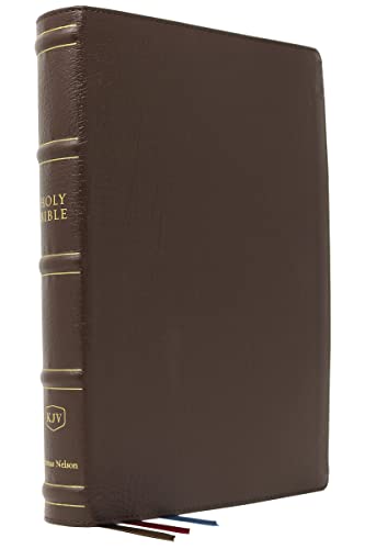 KJV, Large Print Reference Bible (Maclaren Series, #8976BRN - Brown, Genuine Leather)