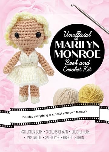 Unofficial Marilyn Monroe Book and Crochet Kit