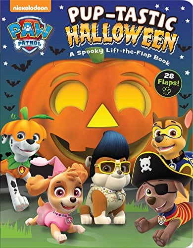 Pup-Tastic Halloween: A Spooky Lift-the-Flap Book (Paw Patrol)