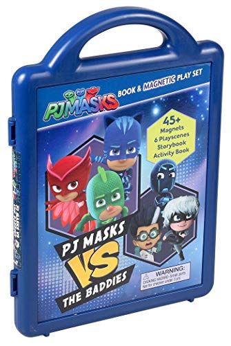 PJ Masks vs the Baddies Storybook and Magnetic Playset (PJ Masks)